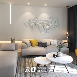 200平现代简约-客厅图片